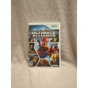 𝅺marvel Ultimate Alliance for Nintendo Wii CIB